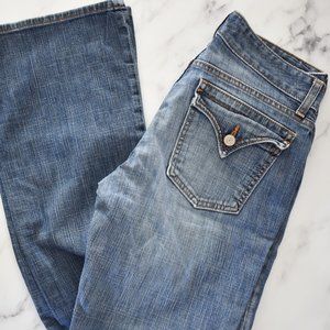 GAP Jeans curvy low rise faded light wash bootcut jeans